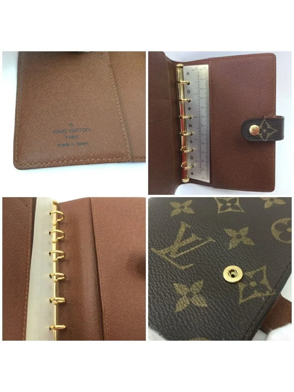 Louis Vuitton Notebook Cover Agenda PM Monogram Brown